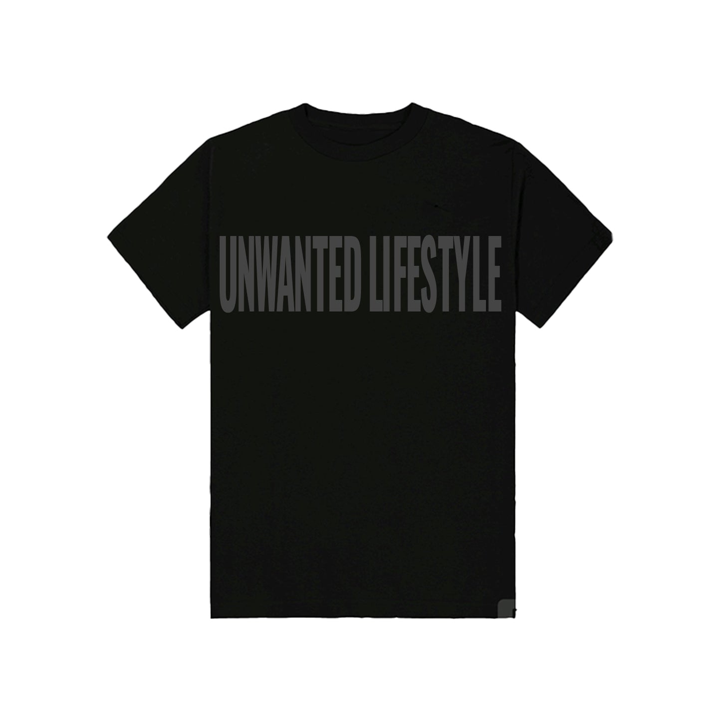 UNWANTED LIFESTYLE BLACK TEE